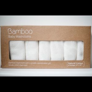 Brand New in box Bamboo Washcloths